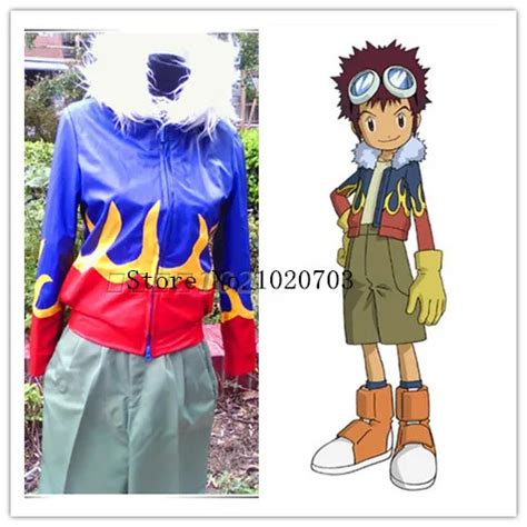 Digimon 2 Digimon Adventure Daisuke Motomiya Davis Motomiya Cosplay Costume on Aliexpress.com ...