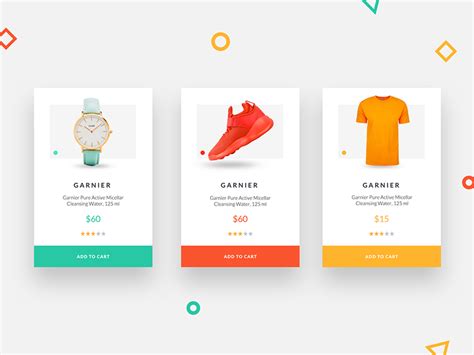 Product Card Design by Elannn on Dribbble