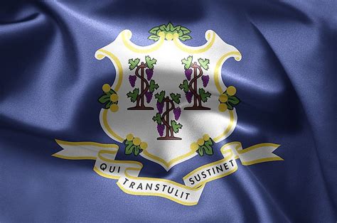 Connecticut State Flag - WorldAtlas