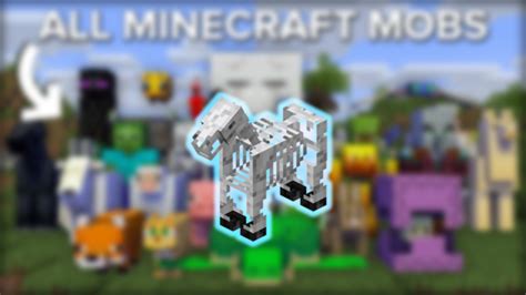 Skeleton Horse Mob - Wiki Guide - 9Minecraft.Net