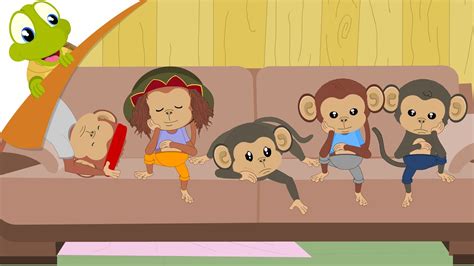 Five Little Monkeys Jumping On Bed