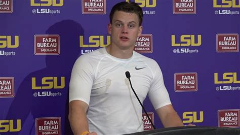 VIDEO: LSU quarterback Joe Burrow, Florida post-game | TigerBait.com