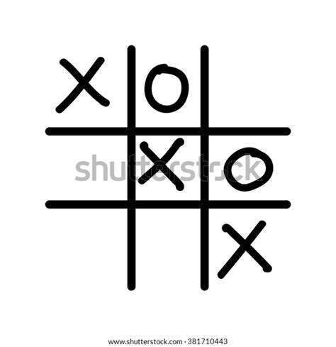 Playing Tic Tac Toe Variations Stock Vector (Royalty Free) 381710443 | Shutterstock