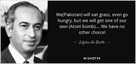 TOP 25 QUOTES BY ZULFIKAR ALI BHUTTO | A-Z Quotes