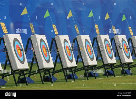 Archery targets beijing olympic green archery field hi-res stock photography and images - Alamy