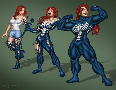 MJ Venom Transformation by rag-man by Cyberphoenix89 on DeviantArt ...