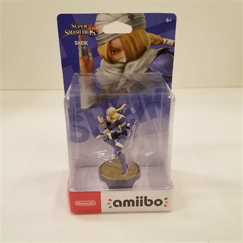 Nintendo Sheik Super Smash Bros. Amiibo - NEW IN BOX!! - gruponym.mx