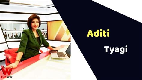 Aditi Tyagi (News Anchor) Height, Weight, Age, Affairs, Biography & More