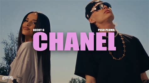 Becky G, Peso Pluma - Chanel (Letra) - YouTube Music