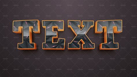 Triangle Editable Text Effect - Graphics | Motion Array