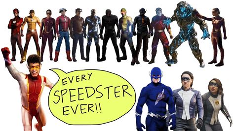 Every SPEEDSTER in the Arrowverse! (& DCEU too) - YouTube