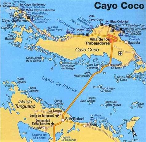 Location of Cayo Coco in Cuba.map | Cayo coco, Cayo coco cuba, Cuba beaches