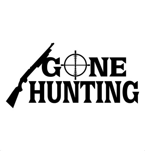 Gone hunting 2 hunting decal – North 49 Decals