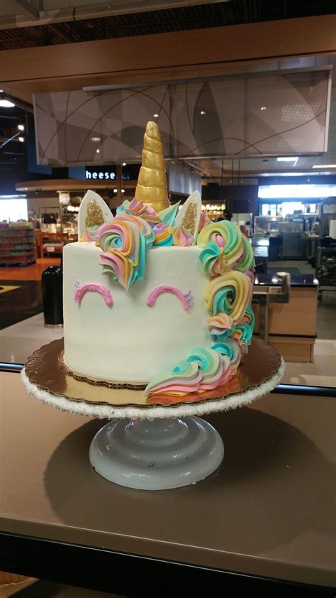 Unicorn Cake Publix - birthday card message