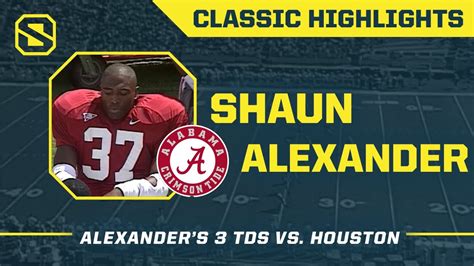 Shaun Alexander Catches & Runs for 3 Touchdowns vs. Houston - YouTube