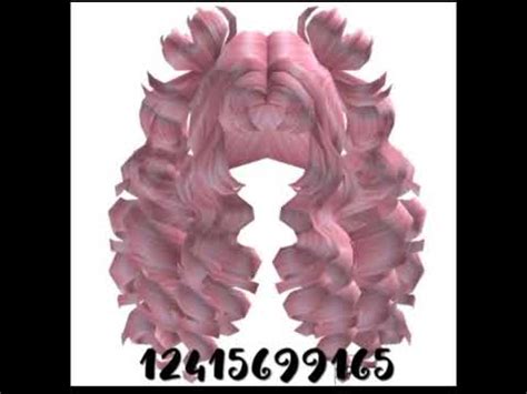 Hair Codes For Brookhaven - YouTube