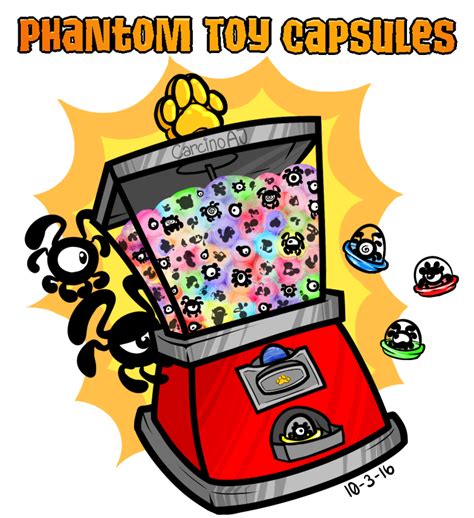 Animal Jam Phantom Toy Capsules by CarcinoAJ on DeviantArt