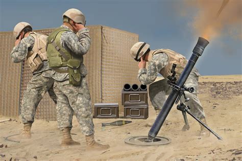 Scalehobbyist.com: M252 Mortar by HobbyBoss Models