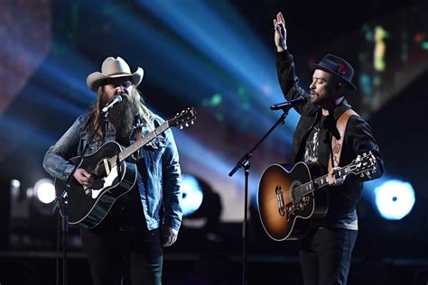 Chris Stapleton Joins Justin Timberlake Onstage in Nashville