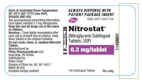 Nitroglycerin (Sublingual tablet) - wikidoc