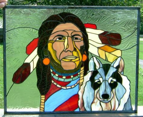 Pin by Sue on Native American / Indigenous People - Stained Glass | Stained glass crafts, Art ...