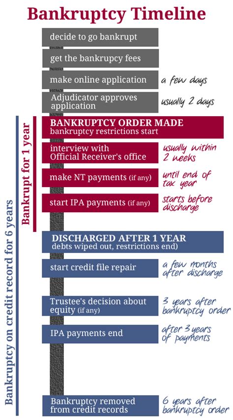 Bankruptcy timeline - how long does it take? · Debt Camel