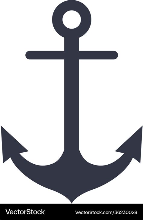 Navy Anchor Logo Black And White