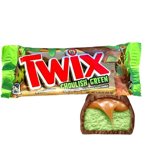 Twix Ghoulish Green (Halloween Limited Edition) - 1.79oz (50.7g) BB 05 ...