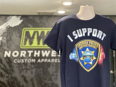 Support the Tacoma Police Department through T-Shirts and Hoodies. – Apparel Graphic Academy