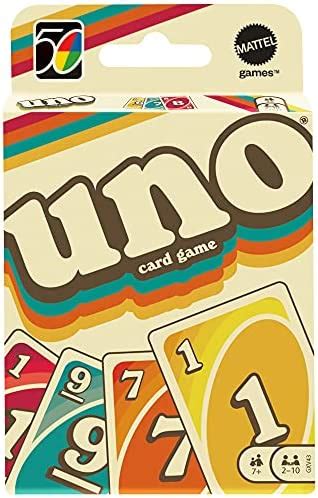 Games Card Games Mattel UNO Card Game Retro Edition