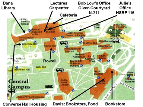 Map Of Uvm Campus - Rivi Vickie