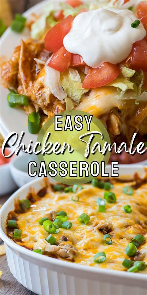 Chicken Tamale Casserole - I Wash You Dry