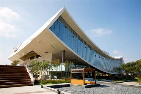 National Library of Sejong City, South Korea [OS] [1800×1200] : r/ArchitecturePorn