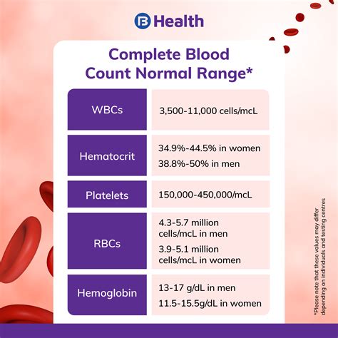 Complete Blood Count (CBC) Test: Normal Ranges, Procedure