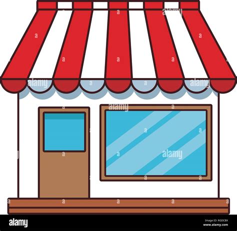 shopping store cartoon Stock Vector Image & Art - Alamy