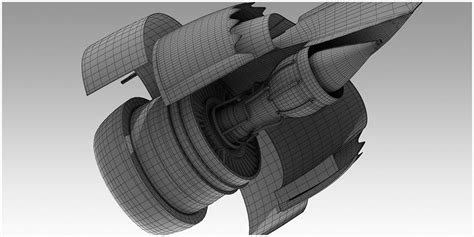 Boeing 787 Family Engine 3D Model $195 - .3ds .c4d .fbx .max .obj - Free3D