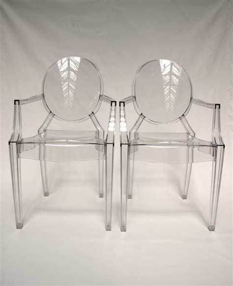 Philippe Starck for Kartell - 2 'Louis Ghost' Chairs - Catawiki