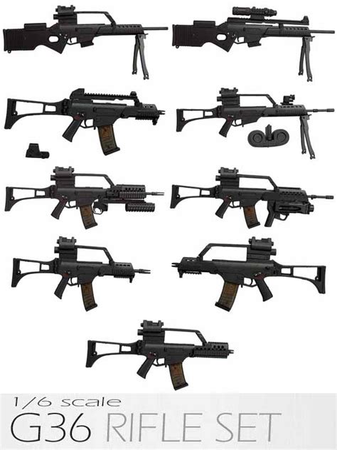 Cal-Tek - G36 Rifle Set (9 Different Versions)