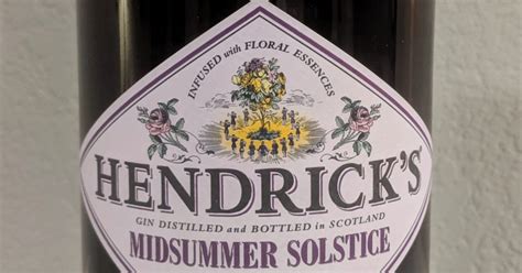 Hendrick's Midsummer Solstice Gin | Expert Gin Review and Tasting Notes