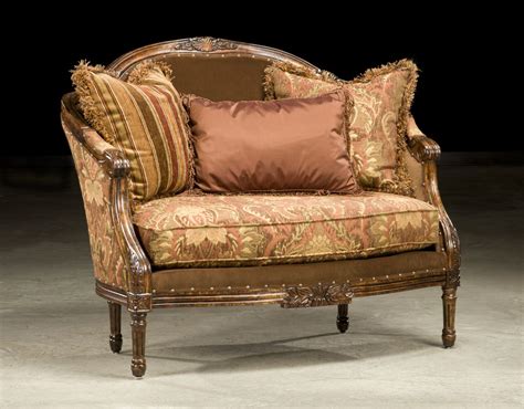 Deirdre Settee/Chaise by Paul Robert | Style settee, Upholstered furniture, Furniture