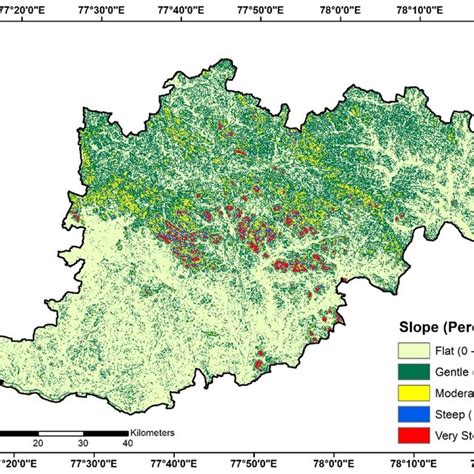 Geomorphology map of Mahabubnagar district | Download Scientific Diagram