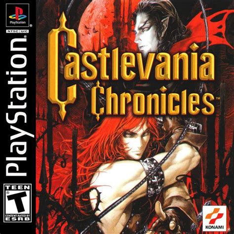 the coverart for castlevania's chronics, an old computer game