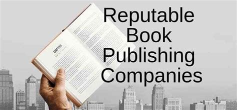 The Best Publishing Companies You Can Trust