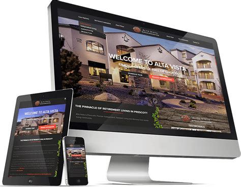 Alta Vista's website was designed with local business seo in mind ...