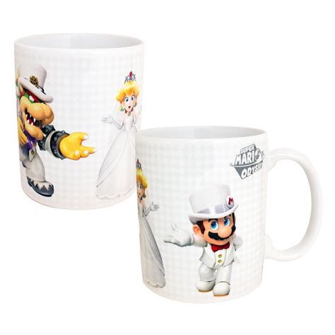 Super Mario Odyssey Who Will Peach Choose Coffee Mug - Walmart.com - Walmart.com