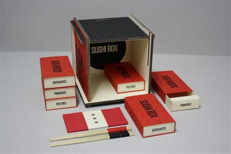 25 Gorgeous Sushi Packaging Designs - Jayce-o-Yesta