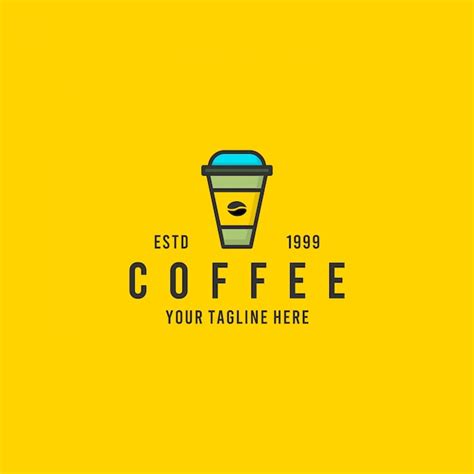 Premium Vector | Coffee minimalist logo design inspiration