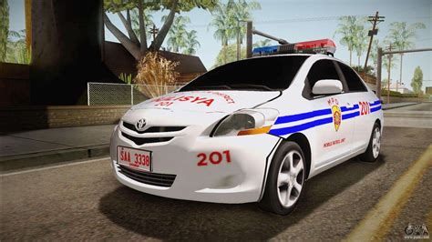 Toyota Vios Philippine Police for GTA San Andreas