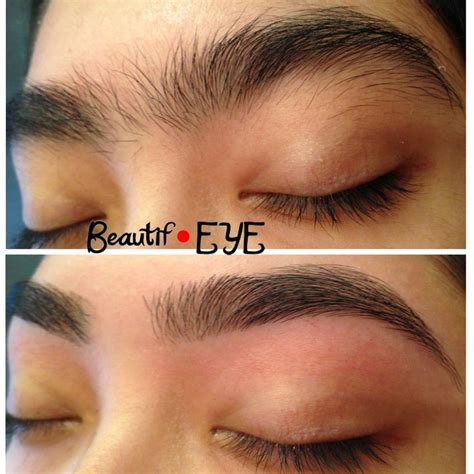 eyebrows getting threaded - Google Search | Threading eyebrows, Bushy ...