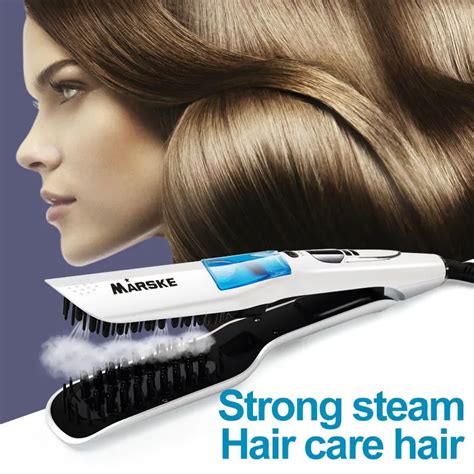 Steam Hair Straightening brush ,Fast Electric Smooth Brush Ceramic Hair ...